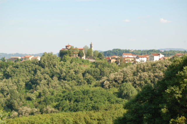 La chiesa dove sorgeva l'antico castello