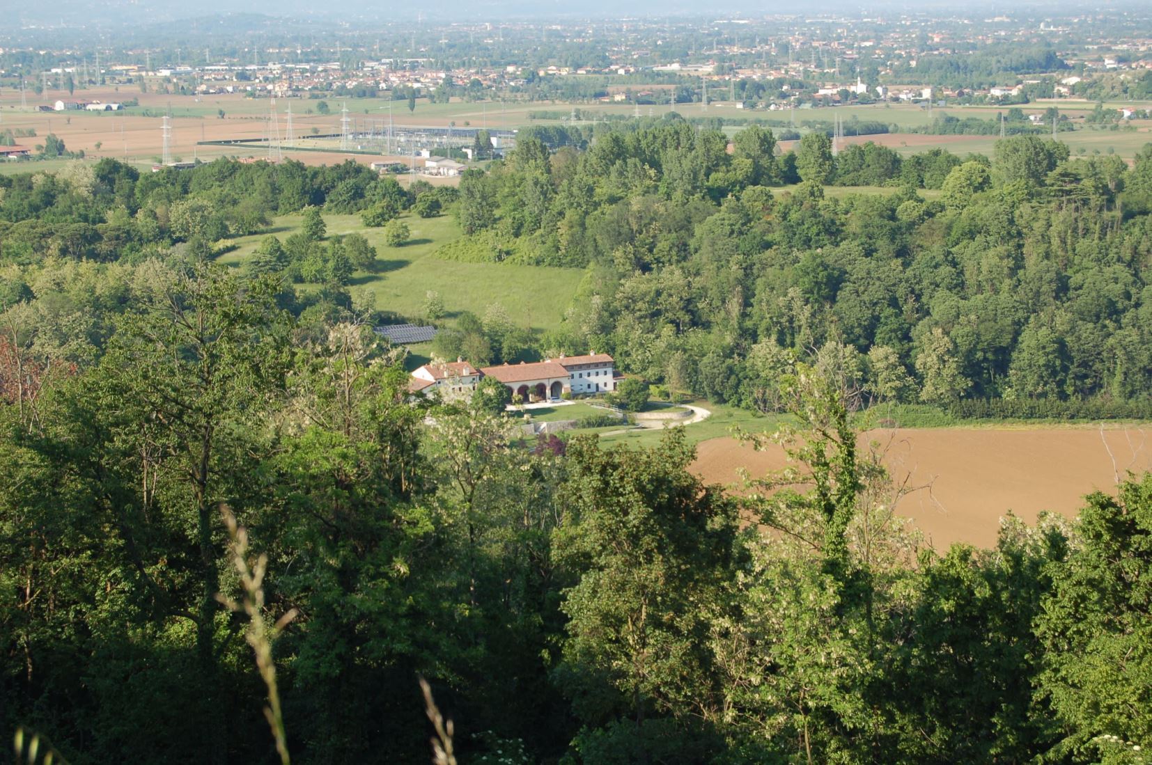 Monteviale immerso nel verde